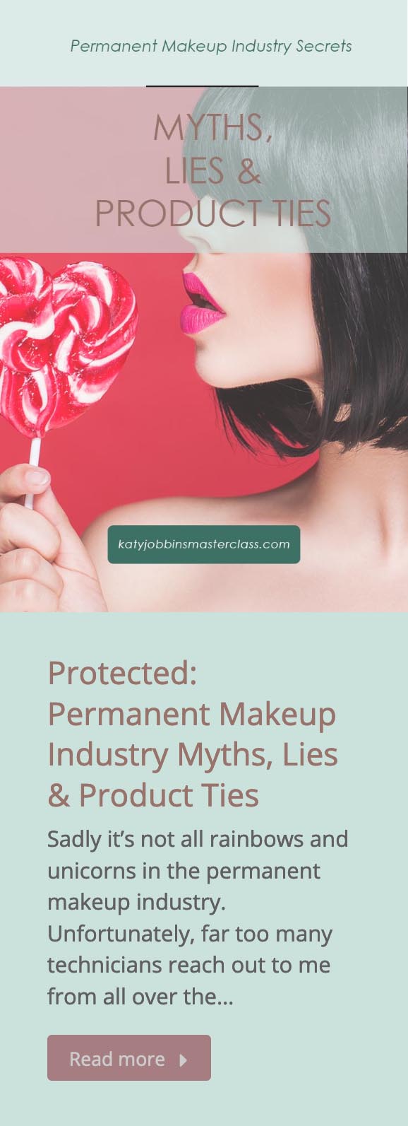 myths lies & product ties blog